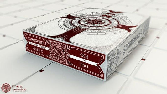 Rare - Gilded Stronghold Natural Edition Playing Cards Playing Cards by Gamblers Warehouse