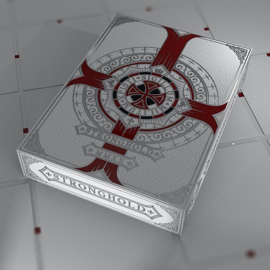 Rare - Gilded Stronghold Natural Edition Playing Cards Playing Cards by Gamblers Warehouse