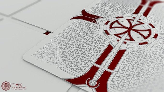 Rare - Gilded Stronghold Natural Edition Playing Cards Playing Cards by Gamblers Warehouse