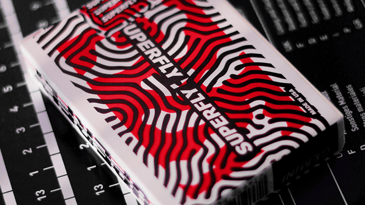 Superfly Spitfire Playing Cards - Red Playing Cards by Gemini