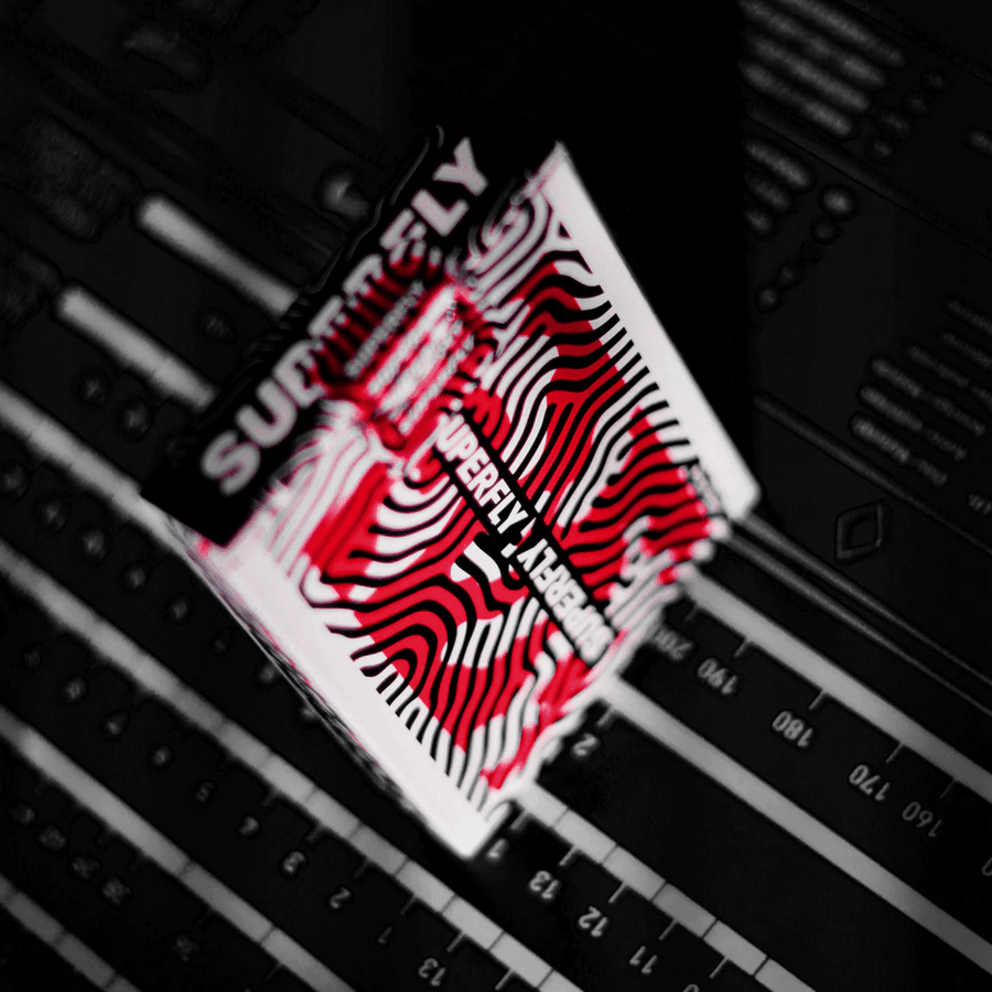 Superfly Spitfire Playing Cards - Red Playing Cards by Gemini