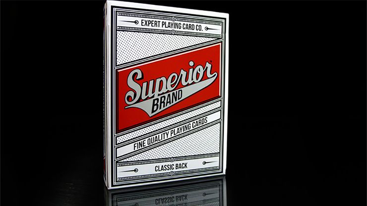Superior Brand (Classic Back) Readers Playing Cards by Expert Playing Card Co.