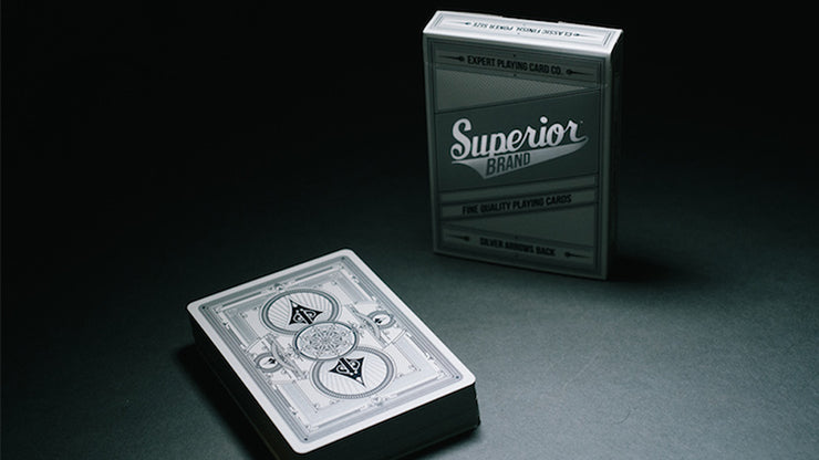 Superior Silver Arrow Playing Cards by Expert Playing Card Co.