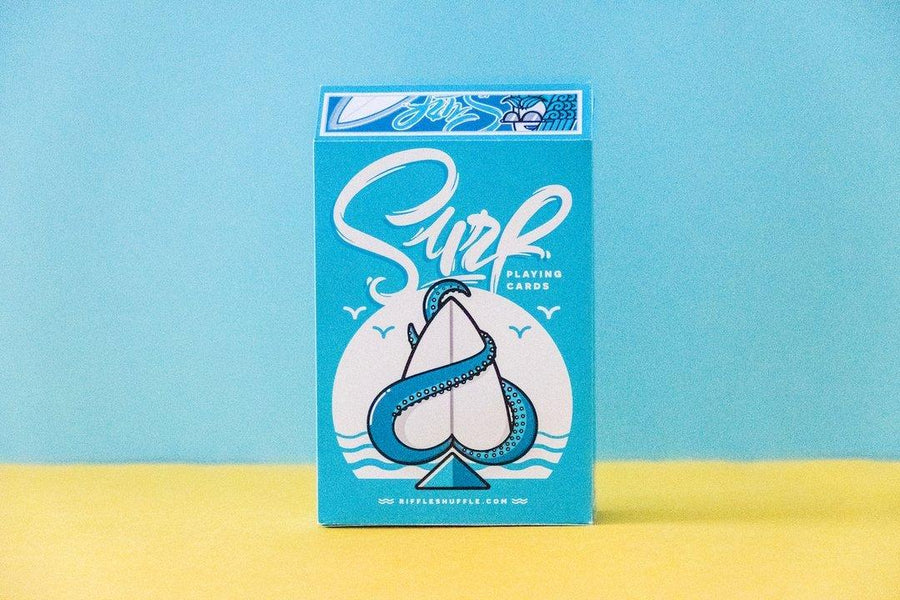 Surfboard Playing Cards by Riffle Shuffle Playing Card Company