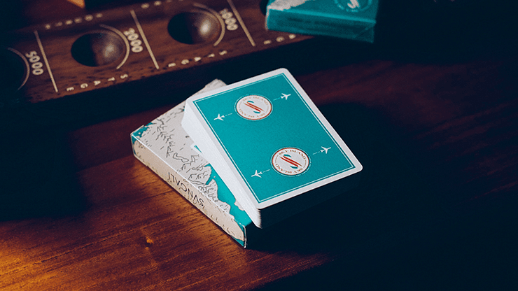 Sky Island Playing Cards Playing Cards by SVNGALI
