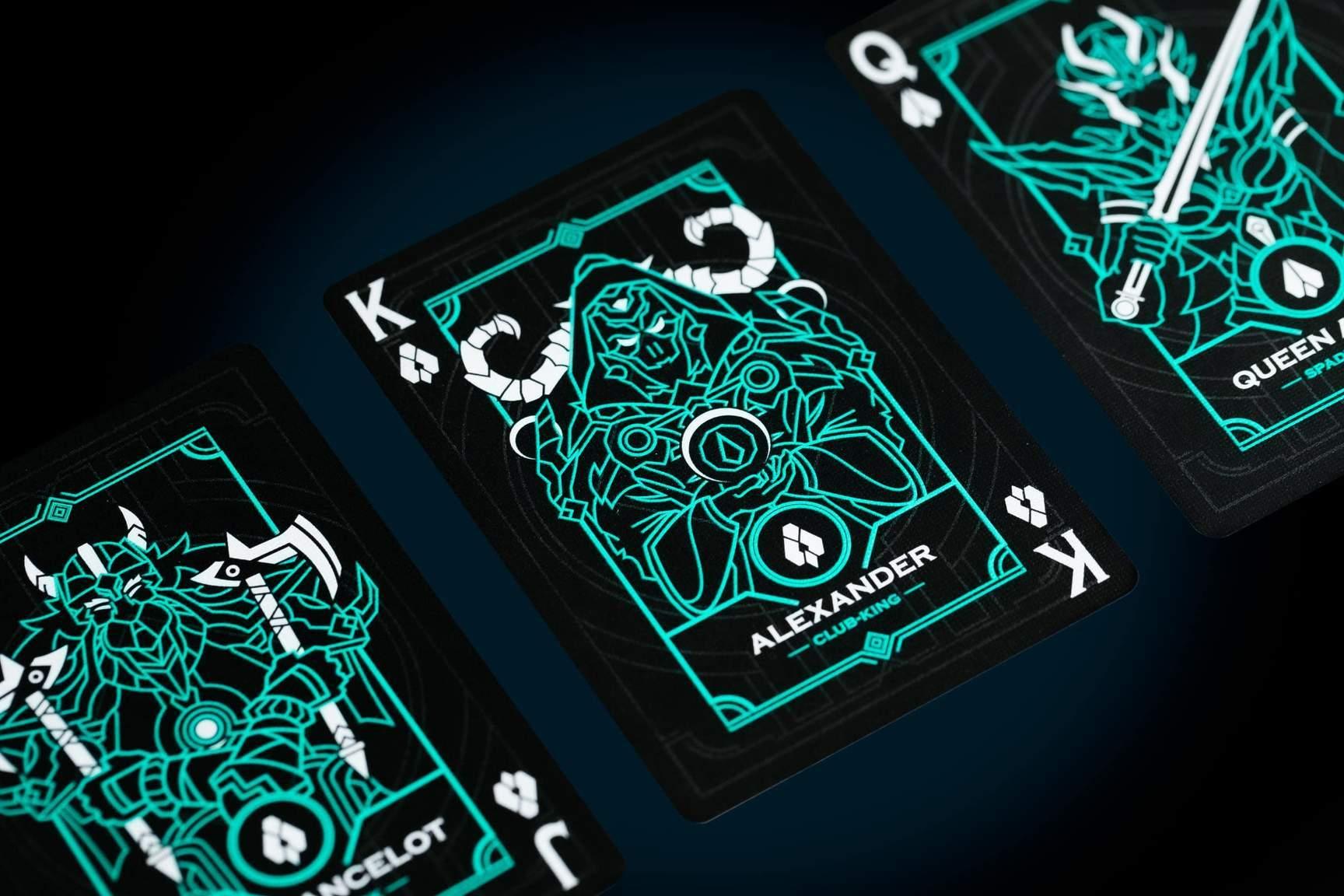Sword Playing Cards 2 Deck Set (Deluxe and Classic) by The Card