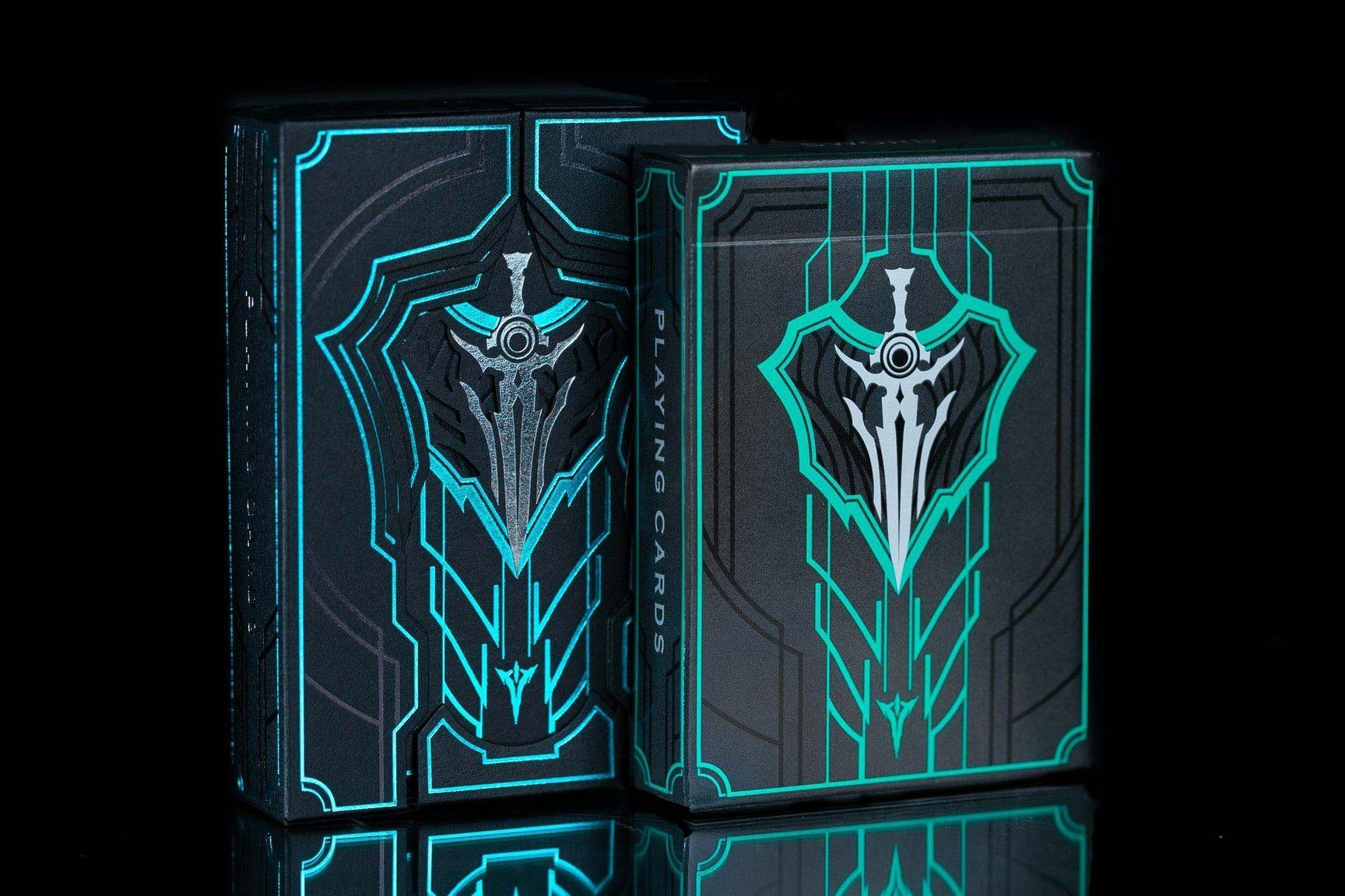 Sword Playing Cards 2 Deck Set (Deluxe and Classic) by The Card Mafia Playing Cards by US Playing Card Co.