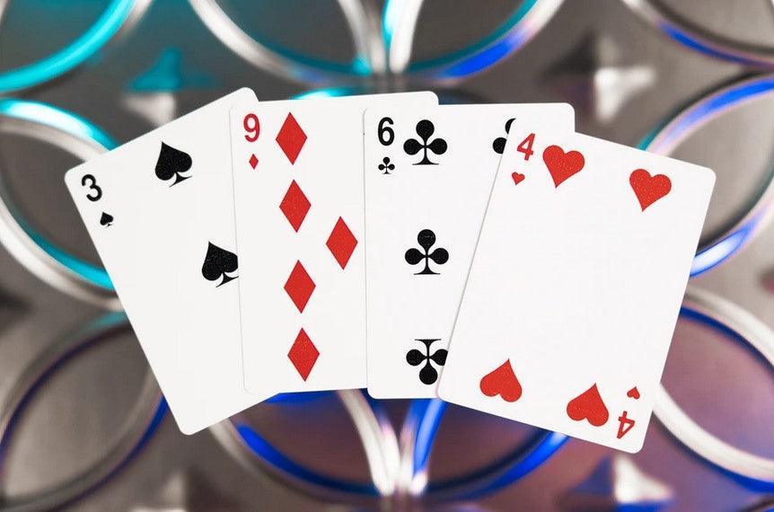 Table Players Playing Cards - Vol. 9 Silver Cross Playing Cards by Kings Wild Project