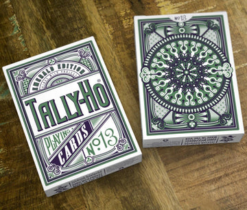 Emerald Tally Ho Playing Cards - Display Deck Playing Cards by Kings Wild Project