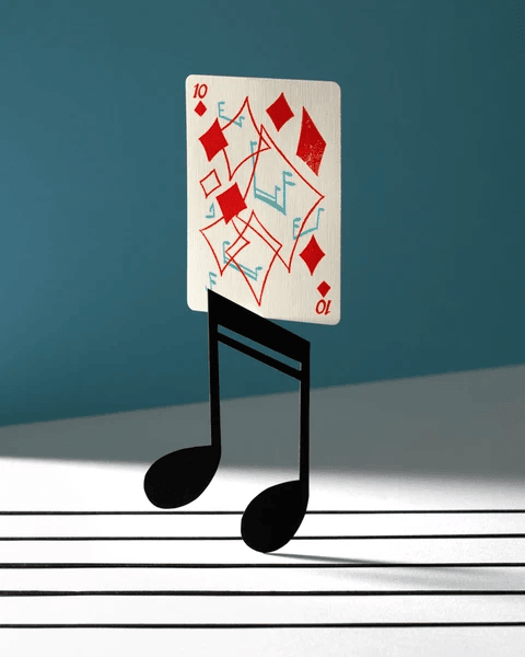 Tempo Playing Cards Playing Cards by Art of Play