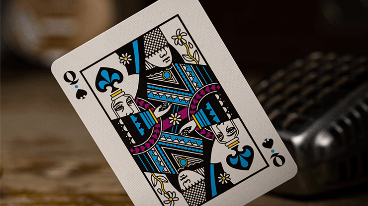The Beatles Playing Cards - Blue Playing Cards by Theory11