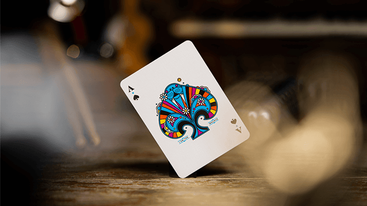 The Beatles Playing Cards - Blue Playing Cards by Theory11