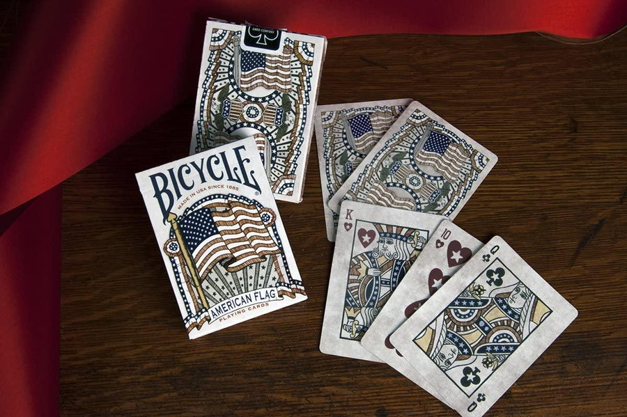Bicycle American Flag Playing Cards by USPCC Playing Cards by US Playing Card Co.