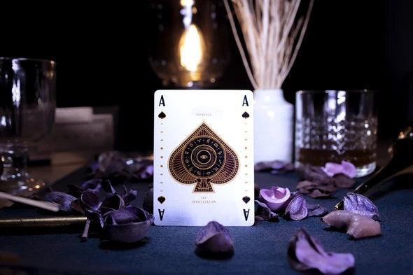 The Constellation Playing Cards - Champagne Gold Playing Cards by DECKIDEA