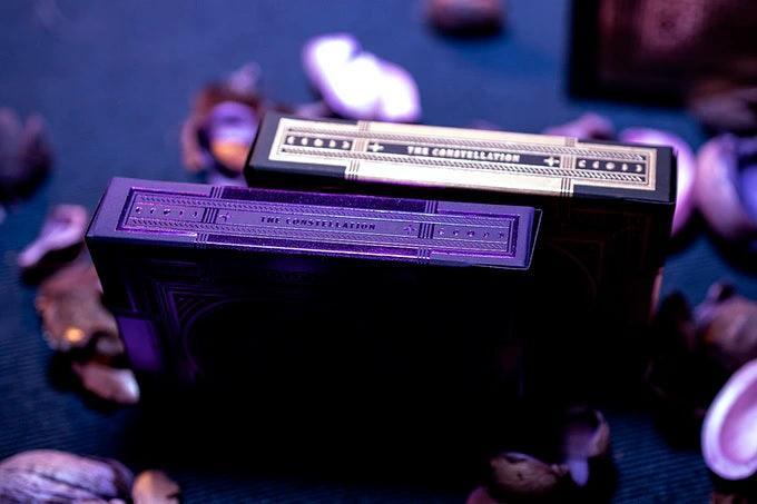 The Constellation Playing Cards - Mystique Purple Playing Cards by DECKIDEA