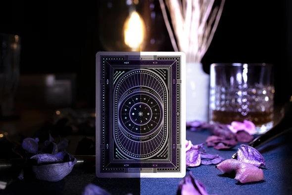 The Constellation Playing Cards - Mystique Purple Playing Cards by DECKIDEA