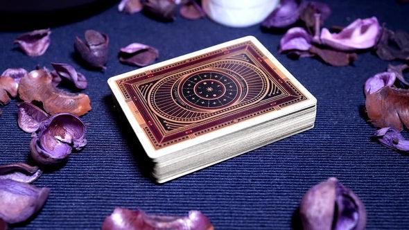 The Constellation Playing Cards - Champagne Gold Playing Cards by DECKIDEA