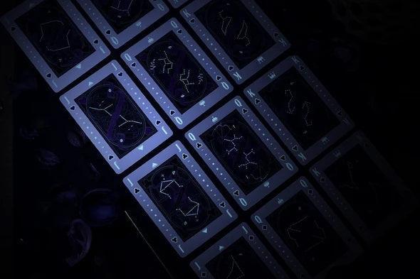 The Constellation Playing Cards - Mystique Purple Playing Cards by DECKIDEA