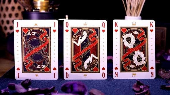 The Constellation Playing Cards - Champagne Gold Playing Cards by DECKIDEA