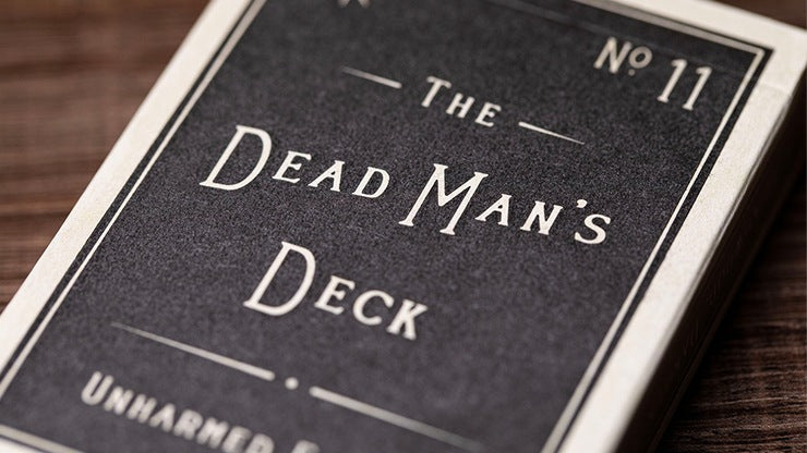 The Dead Man's Deck - Unharmed Edition Playing Cards by RarePlayingCards.com