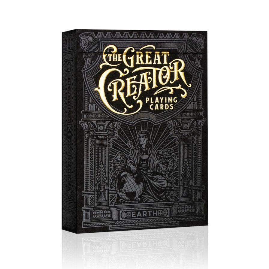 The Great Creator Gold Collector's Edition Playing Cards by Riffle Shuffle Playing Card Company