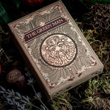 The Green Man Autumn Playing Cards Playing Cards by Jocu Playing Cards