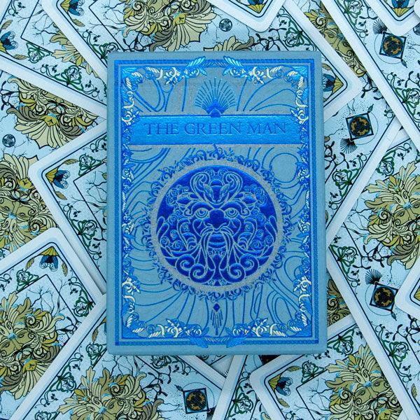 The Green Man Winter Playing Cards Playing Cards by Jocu Playing Cards