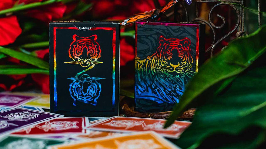 The Hidden King Rainbow Luxury Edition Playing Cards by Bomb Magic