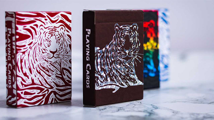 The Hidden King Red Luxury Edition Playing Cards by Bomb Magic