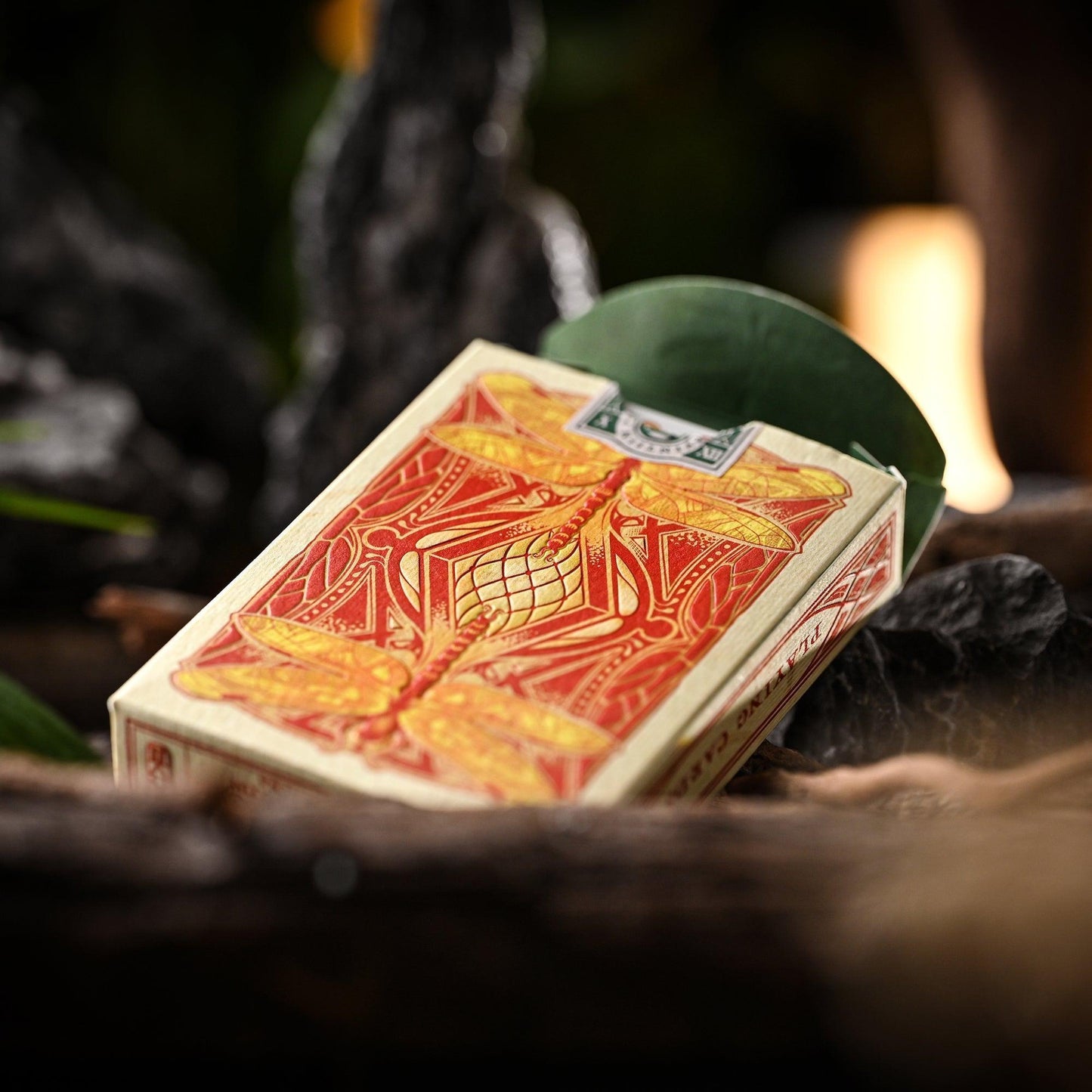 Notorious Gambling Frog Playing Cards - Orange Playing Cards by Stockholm 17