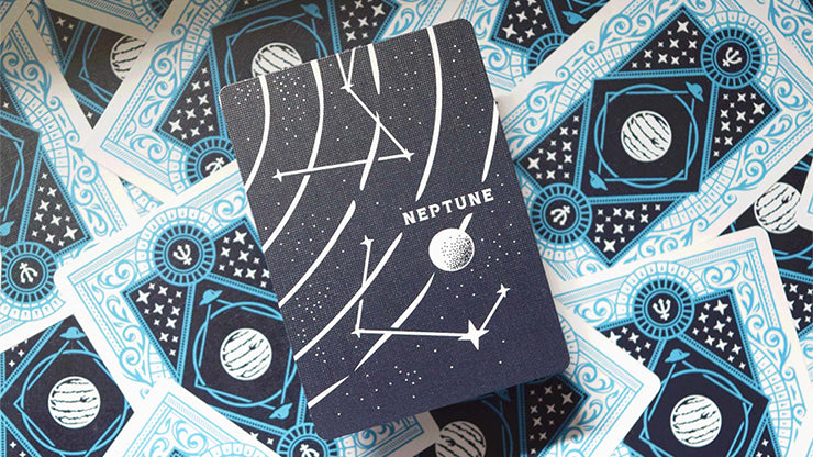 The Planets: Neptune Playing Cards by Vanda