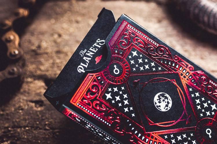 The Planets Series Complete Set by Vanda Cards Playing Cards by Vanda