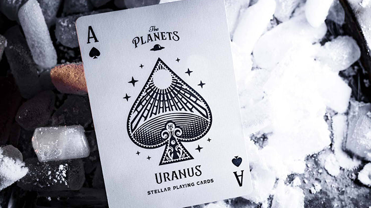 The Planets: Uranus Playing Cards by Vanda
