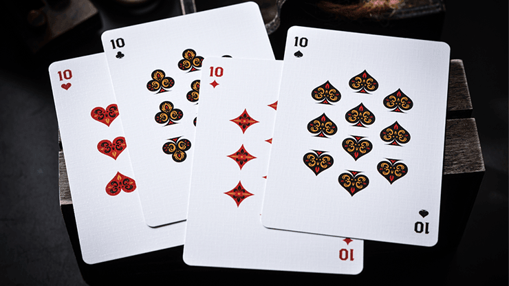 The Secret Playing Cards - Scarlet Edition Playing Cards by Chamber of Wonder