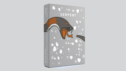 The Serpent (White) Playing Cards by DECKIDEA