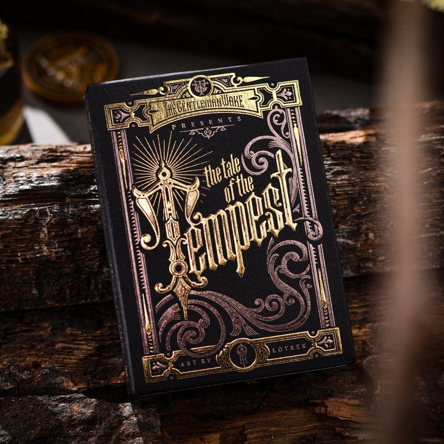 The Tale of the Tempest - Midnight Limited Edition Playing Cards by The Gentleman Wake