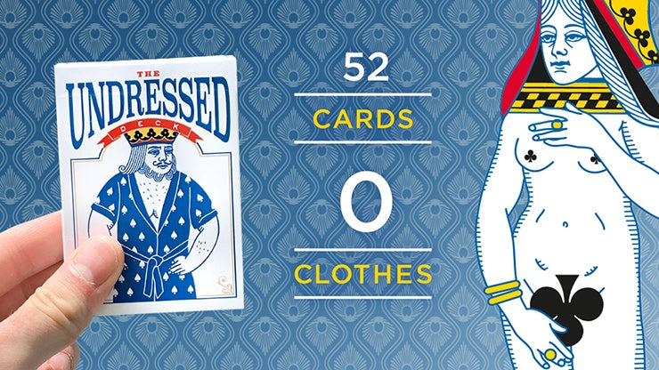 The Undressed Deck by Edi Rudo Playing Cards by RarePlayingCards.com