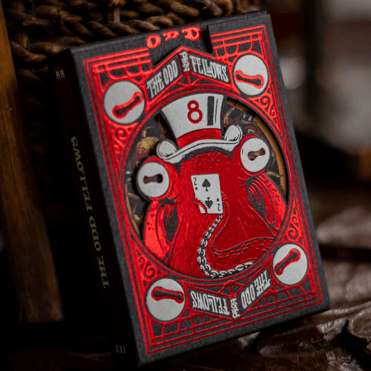 Sir Octo - Gilded Odd Fellows Playing Cards Playing Cards by Stockholm 17