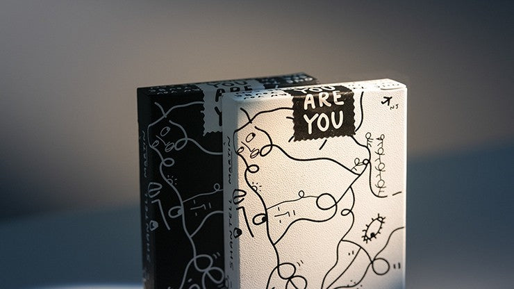 Shantell Martin Playing Cards by theory11- Black Playing Cards by Theory11