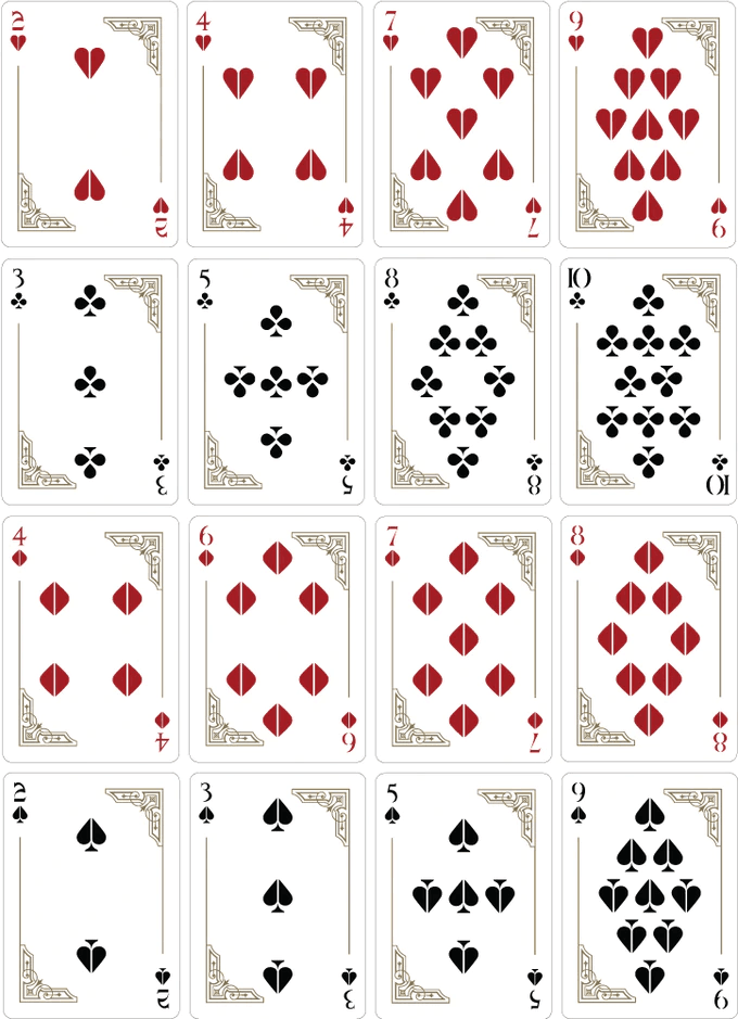 Limited Edition Theos Playing Cards (Green) – RarePlayingCards.com