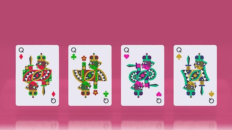 Tiki Playing Cards Playing Cards by RarePlayingCards.com