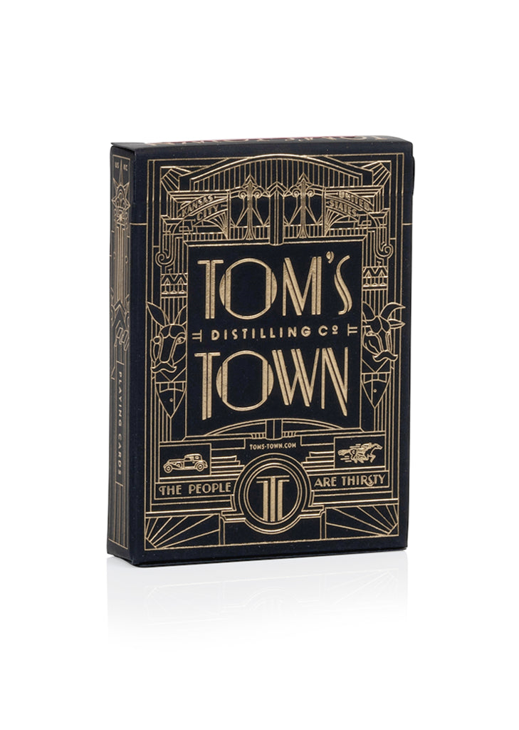 Tom's Town Playing Cards by Art of Play