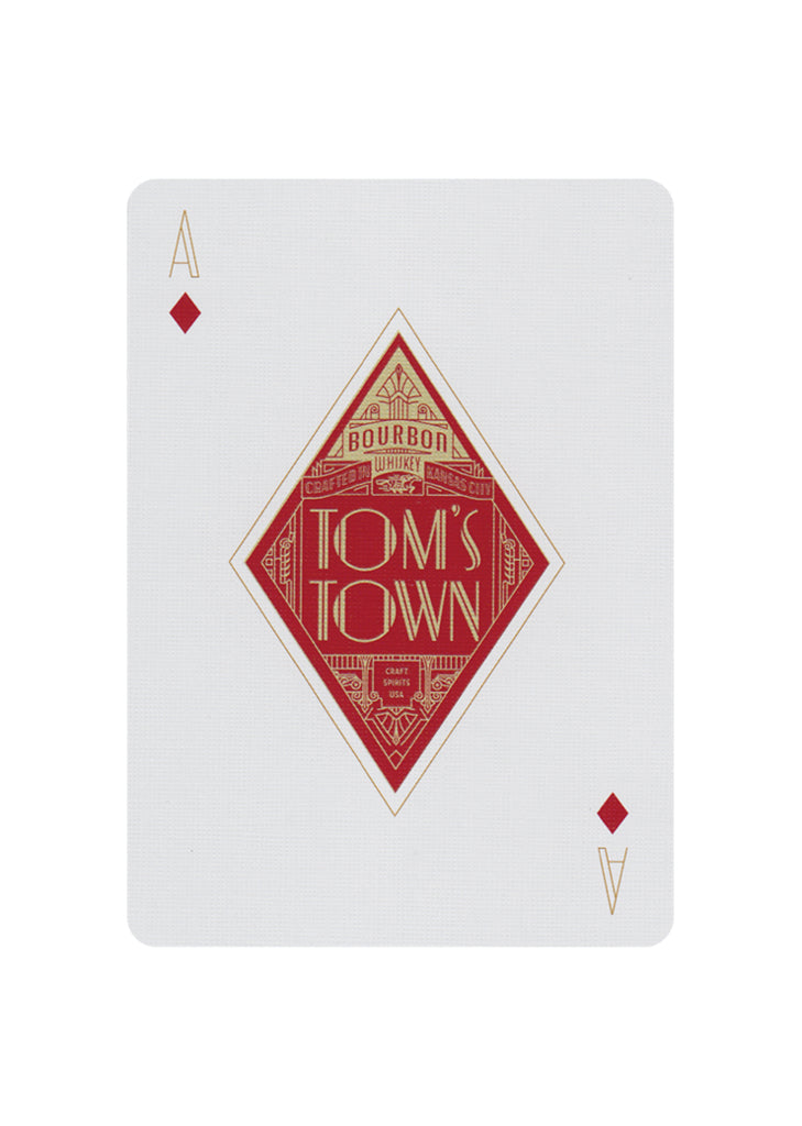 Tom's Town Playing Cards by Art of Play