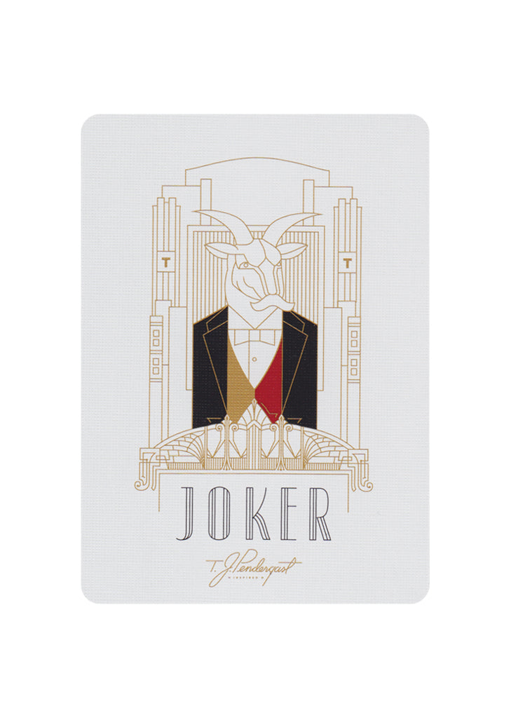 Tom's Town Playing Cards by Art of Play