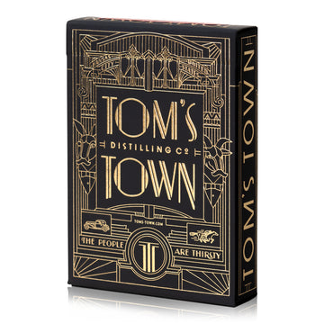 Tom's Town Playing Cards by Art of Play