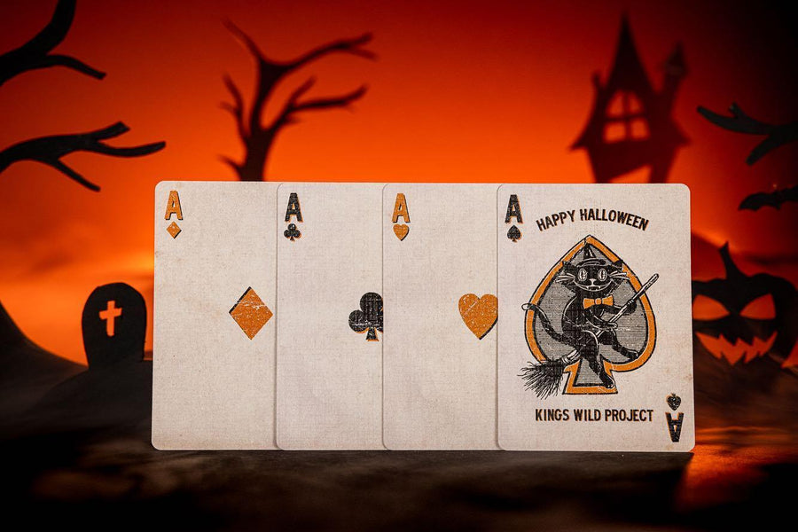 Trick or Treat Playing Cards - 2021 Playing Cards by Kings Wild Project
