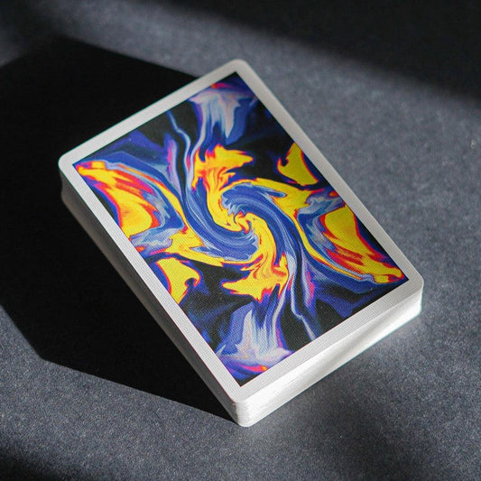 Ultra Diablo Blue Playing Cards Playing Cards by Gemini