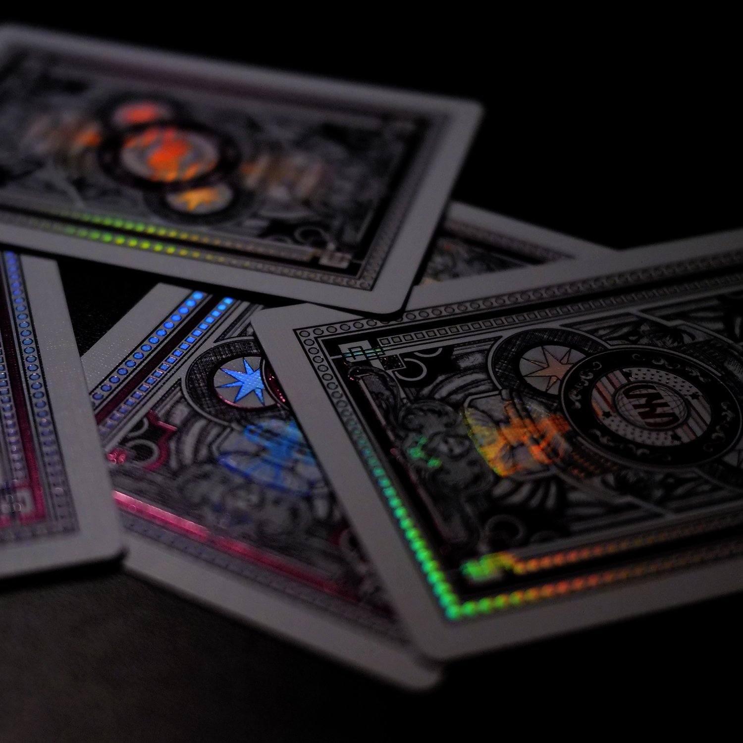 Ultraviolet Vegas Diffractor Rare Playing Cards