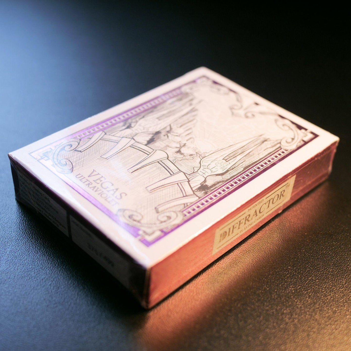 Ultraviolet - Vegas Diffractor Playing Cards by VXD Gaming