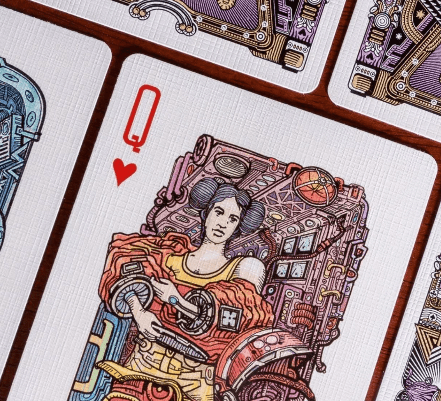 Vacuum Tube Space Playing Cards Playing Cards by Rare Playing Cards